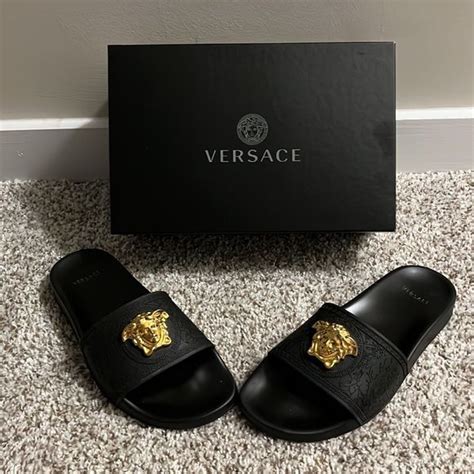 versace warreny slides|versace slides online.